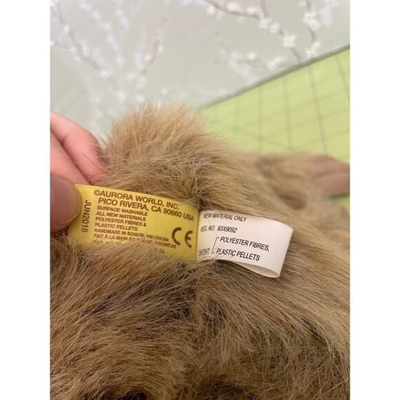 Miyoni by Aurora Three Toed Tree Sloth 12 in Plush Realistic Stuffed Animal Toy - Picture 6 of 9